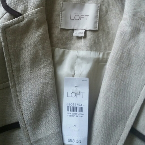 LOFT linen jacket - Picture 3 of 8
